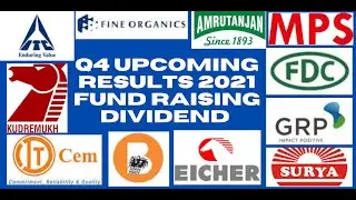 Q4 Results Calendar 2021 Latest News | Q4 Results 2021 News | Q4 Results 2021 Updates | Q4 Results
