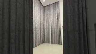 Smart Curtains in Action | Motorized Curtain Installation by Styfect UAE