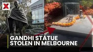 Gandhi Statue Stolen: Melbourne park vandalism as Gandhi statue stolen| NewsX World