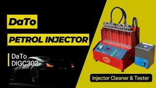 DaTo Petrol Injector DIGC 302 | Petrol Injector Cleaner & Tester Machine for Cars