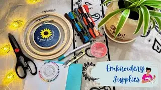 Embroidery Supplies | Embroidery Tool Kit 🪡