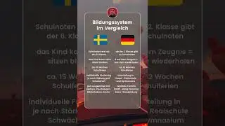 Bildungssystem im Vergleich Schweden vs Deutschland #finanzentipps #deutschland