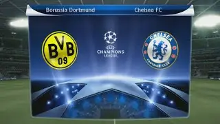 UEFA CHAMPIONS LEAGUE | DORTMUND VS CHELSEA /  Pro Evolution Soccer 2010 Gameplay