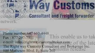 Rightway customs consultant and freight forwarder
