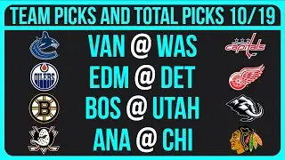 FREE NHL Picks Today 10/19/25 NHL Picks and Predictions