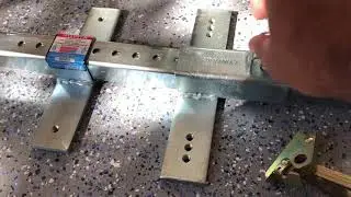 Condor E-Track adapter for motorcycle trailer chock- unboxing and install