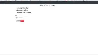 Django with angular 7 and django rest framework