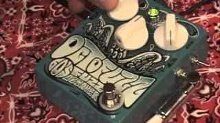 Dr No OCTOFUZZ boutique octave vintage fuzz guitar effects pedal demo
