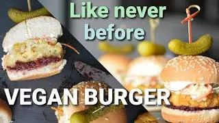 Vegan recipe, How to make the best vegan burger