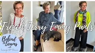 Spodnie Emmy z materiału French Terry firmy L&B