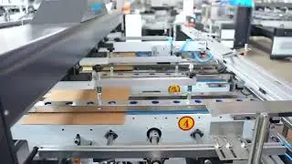 Large Logistics Express Packaging Cardboard Boxes Gluing Machine Ly-2300