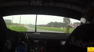 Tim van Parijs Onboard Porsche 997 GT3 Omloop van Vlaanderen 2014 KP06 Oekene Ledegem