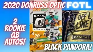2020 Optic Football FOTL Hobby box. 2 Rookie QB Autos!