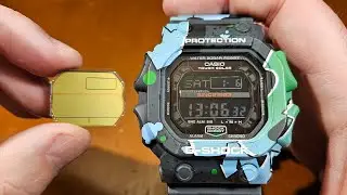 Casio G-Shock GX-56SS-1ER KING Street Spirit - wymiana wyświetlacza na pozytywowy [PL]