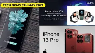 Tech News ,Redmi Note 10S India Launch,Galaxy Z Fold 3,iPad mini Launch,Redmi Watch,iPhone 13 Pro!