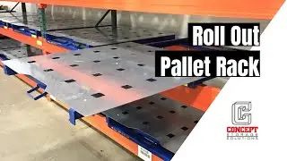 Roll Out Pallet Rack