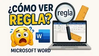 C&oacute;mo VER REGLA en WORD 📏 @DomingoenlaRed
