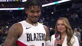 Caleb Love Postgame Interview | Brightside Windows Baseline Report | POR at GSW | 11/21/2025