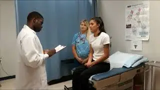 Buccinators performing Curettage of a Wart!