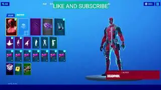 New Deadpool Skin in Fortnite! (Fortnite Battlepass)