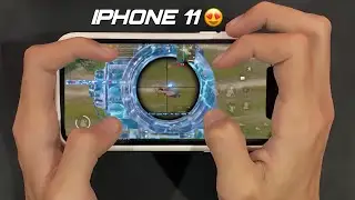 IPHONE 11 HANDCAM in 2025 🔥/ Smooth + Extreme Erangel Gameplay 🥵 / IOS 18.2 PUBG TEST IN 2025