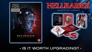 HELLRAISER | QUARTET OF TORMENT | LIMITED EDITION 4K UHD REVIEW I UNBOXING & MORE!