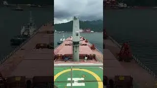 MANALAGI SAMBA PROSES SANDAR #shorts #youtubeshorts #manalagisamba #bulkcarrier #manuver #berthing