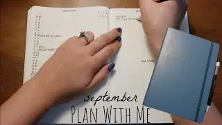 Minimalist BUJO Setup | September Plan With Me 2019