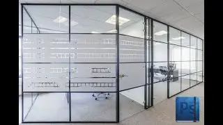 Create Blur Pattern effect on mirror in photoshop