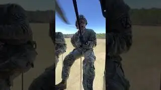 Air Assault Class 23-03 Rappel Day #shorts #jrtc #airassault
