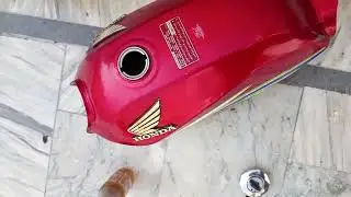 How to prevent the Rusty Fuel Tank after cleaning.