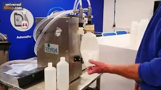 Plastic Bottles - Vacuum Filling Test - Universal Filling Machine Company - 2022 - UK