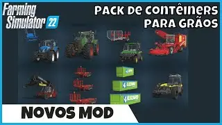 FS22 Mods | Grain Container Pack and Fendt Vario with Interactive Control | Farming Simulator 22