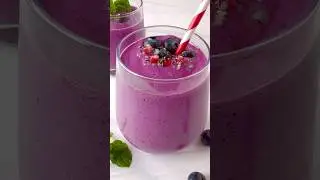 Cottage Cheese Fruit Smoothie #cottagecheese #smoothie #shorts