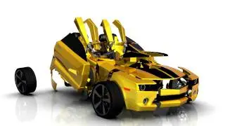 Transformation 3ds  max animation