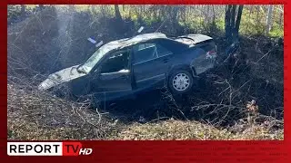 Po kalonte rrug&euml;n, makina p&euml;rplas  k&euml;mb&euml;sorin n&euml; aksin Kor&ccedil;&euml; - Bilisht! Humb jet&euml;n nga plag&euml;t