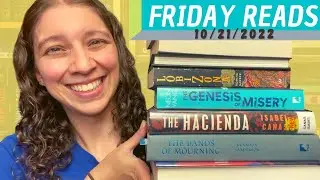 Currently reading with mini book haul || FRIDAY READS || October 2022 [CC]