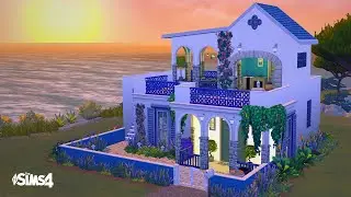 Sims 4 Tartosa Speed Build: Villa Azure 20x20 No CC House (57k Budget)