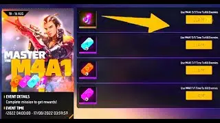 Free Fire Max New Event MASTER THE M4A1 Complete Samadhan Gamer ff