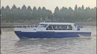 Chinese 16.8m 55FT 40persons FRP Fibreglass High Speed Passenger Crew Boat, Boat, Passenger Boat