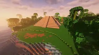 Minecraft Aztec Temple Timelapse
