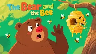 🍯 The Bear and the Bee 🐝 | Short Bedtime Story for Children