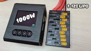 Заряжай больше и быстрее! До 12S Lipo. Обзор зарядки UNRC A12 Pro