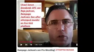 CHEAL SONEN UFC STAR Defends ATTEMPTED MURDER on US ARMY VETERAN now wrestler,  defends Raja Jackson