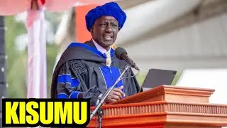 MR.PRESIDENT! Listen to Ruto's Keynote speech as he graces Uzima University Graduation Ceremony.