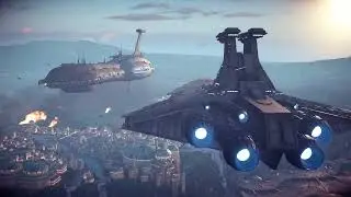 Galactic Republic Heavy Trooper | Supremacy Naboo Evening Map | Star Wars Battlefront 2