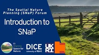 1. Introduction to SNaP | Professor Bob Smith | The Spatial Nature Planning Forum
