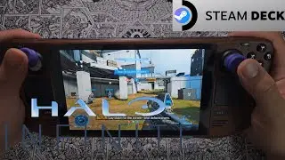 Halo Infinite multiplayer on Steam Deck
