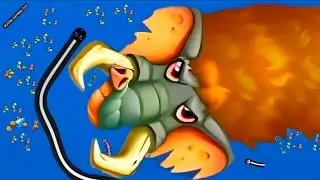 🐍WORMSZONE.IO | GIANT SLITHER SNAKE TOP 01 / Epic Worms Zone Best Gameplay! | T4LODxROCKY