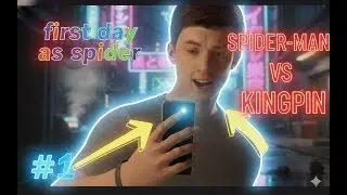 spiderman vs kingping can spiderman defete kingping marvel spider man . first day in city #spiderman